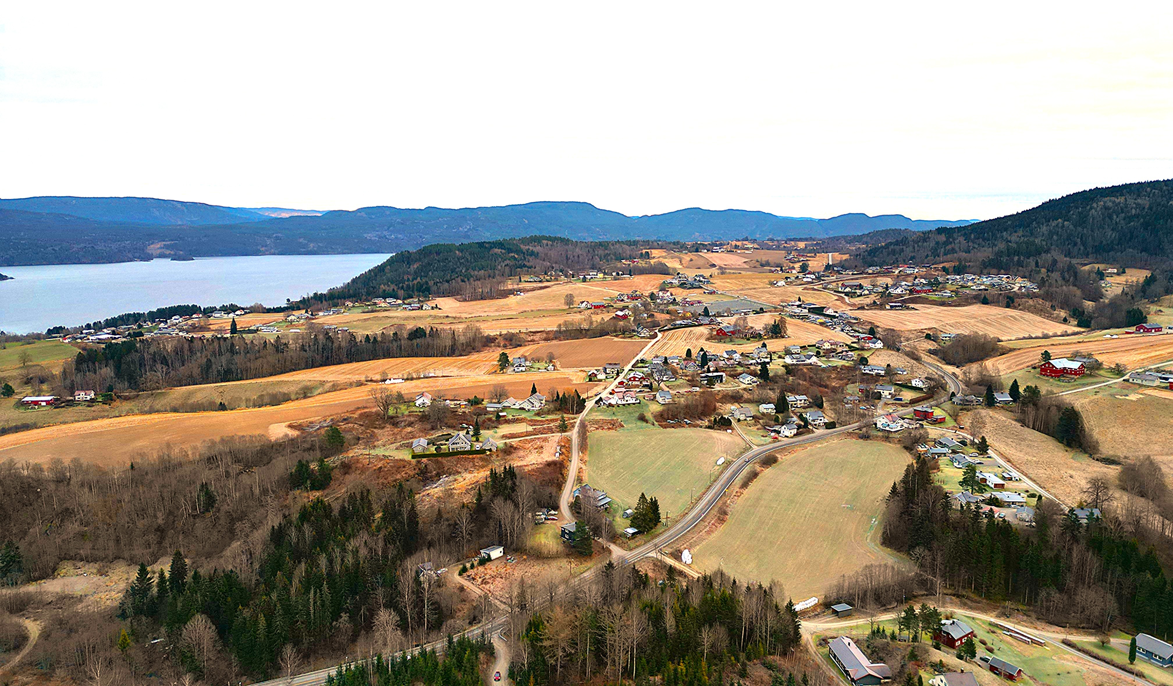 Fensfeltet-dronebildet